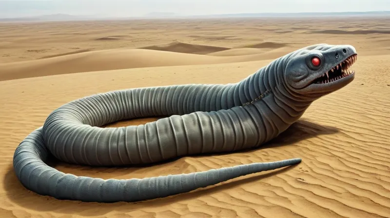 Il verme della morte mongolo: il criptide più letale del deserto di Gobi