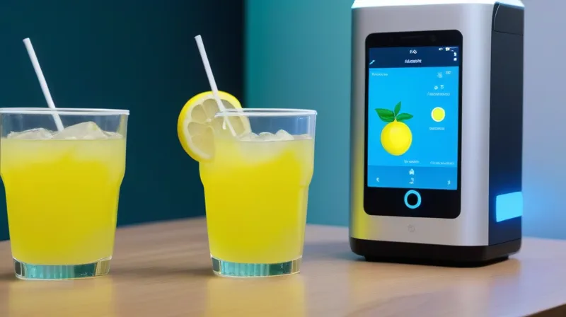 I ricercatori utilizzano sensori e Bluetooth per “teletrasportare” la limonata virtuale