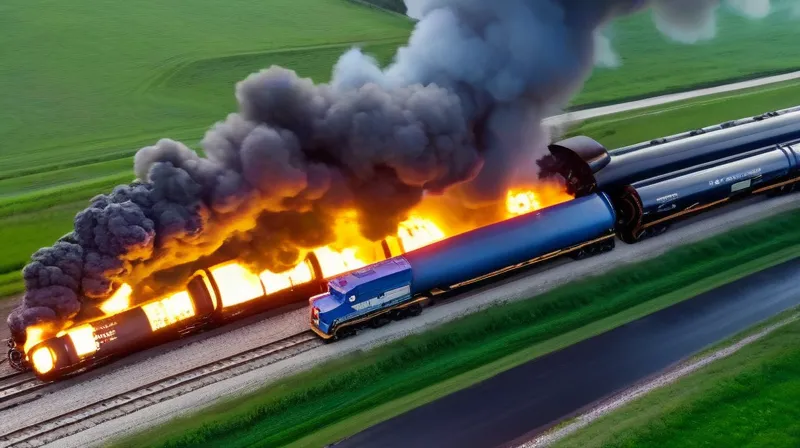 Qual era il livello di pericolosità dello scontro del treno chimico dell’Ohio?