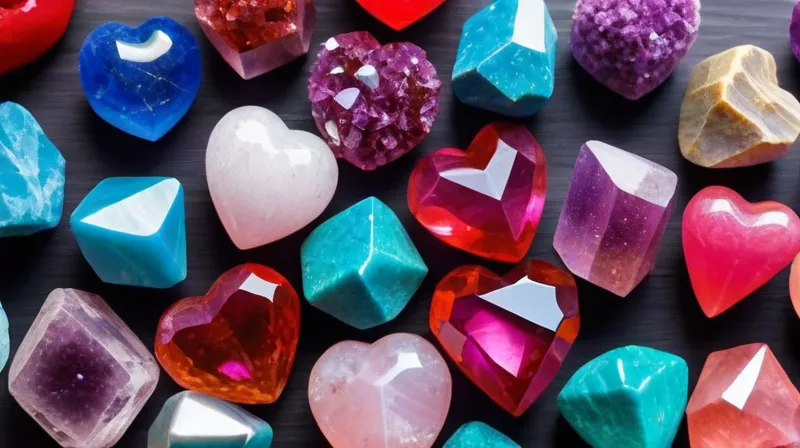 Sblocca la tua vita amorosa con i migliori 20 cristalli per l’amore nel 2024