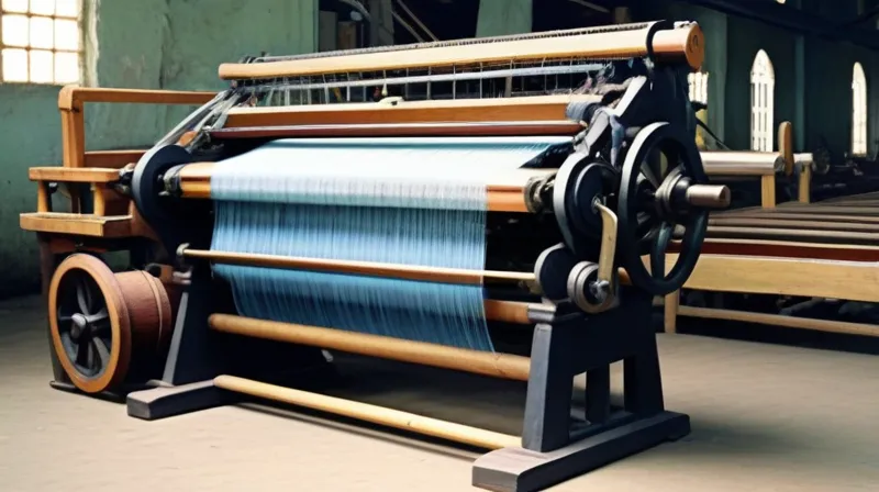 Il telaio meccanico: un’invenzione fondamentale durante la rivoluzione industriale