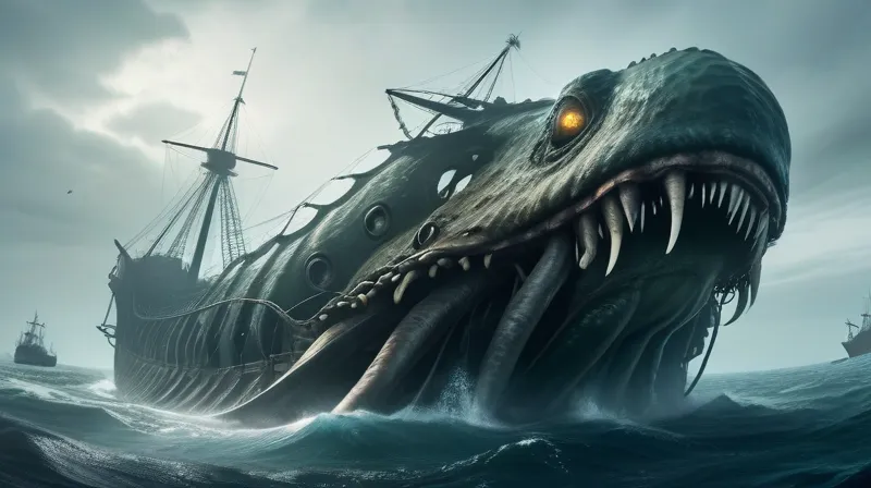 Un’approfondita analisi del Kraken, una mostruosa creatura marina che affonda le navi