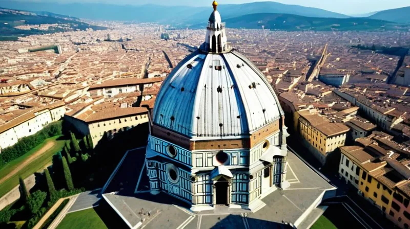 Come Brunelleschi costruì la cupola più grande del mondo come progetto architettonico.