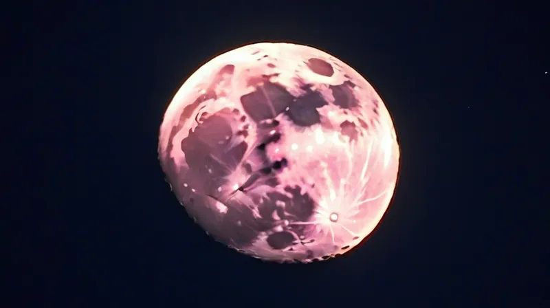 La prossima luna piena sarà la Luna Rosa