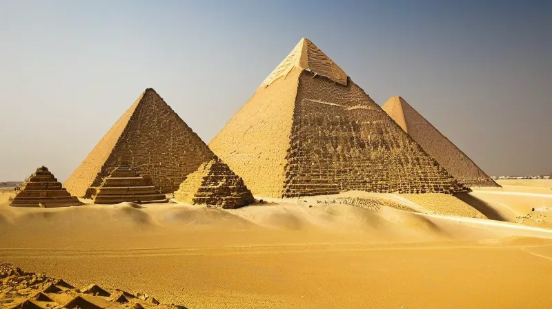 Le Meravigliose e Antiche Piramidi Egizie