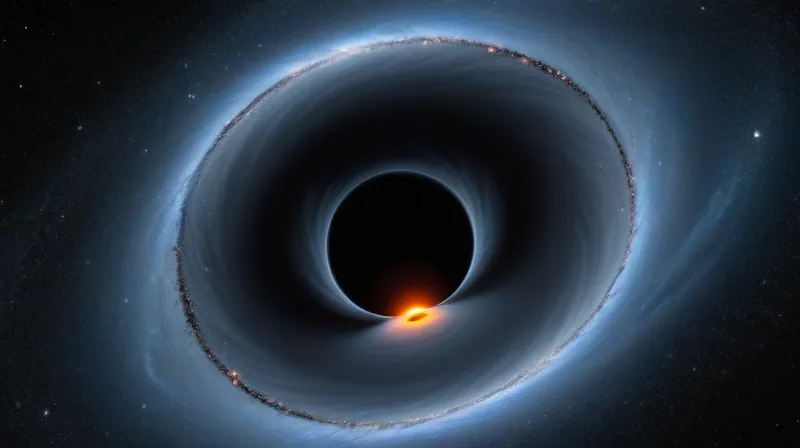   Successivamente, possiamo stimare la massa del buco nero osservando l'effetto che ha sull'oggetto visibile.